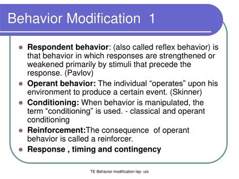 behavior modification  powerpoint