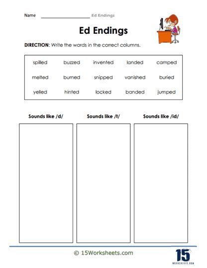 Grammar Practice Sheets Plurals Endings Past Tense Verbs