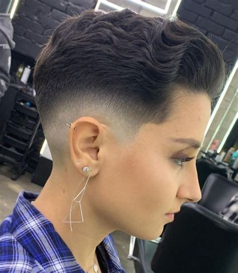 20 Dazzling Fade Haircuts For Women To Try In 2024 Taper Fade Haircut Fade Haircut Low Fade