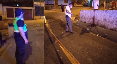 Cercado De Lima Y Independencia Dos Asesinatos Por Sicarios Tras