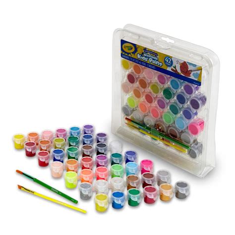 Crayola Kids Washable Paint Set 42 Ct T For Kids