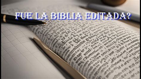 Realmente Fue Alterada La Biblia Realidad O Conspiracion YouTube