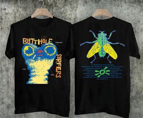 Vintage Butthole Surfers Independent Worm Saloon Tour T Shirt