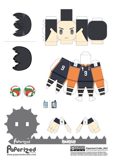 Kageyama Tobio Papercraft Anime Paper Anime Crafts Anime Printables ...