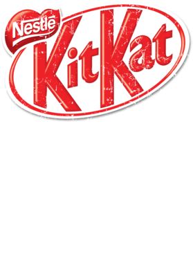 Kit Kat Chocolate Bar Cool Popular Candy Food Brand Logo Gift T Shirt