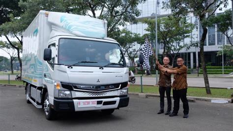 Truk Listrik Mitsubsihi Fuso Ecanter Siap Dijual Di Indonesia