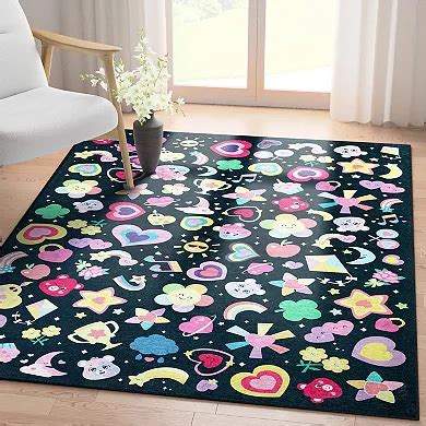 Well Woven Care Bears Icons & Bears Area Rug