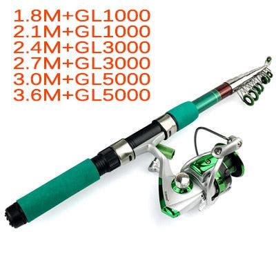 Fishing Combo 1.8-3.6M Fishing Rod & Reel – Cepignoly