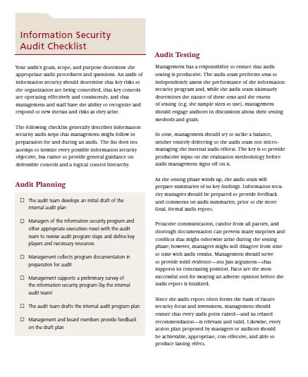 Security Audit Report Template