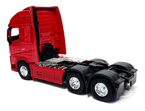 Miniatura De Ferro Caminh O Volvo Fh Trucado Welly Mercadolivre