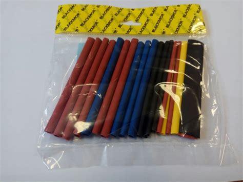Набор термоусадочных трубок для электромонтажных работ 20 шт, длина ...