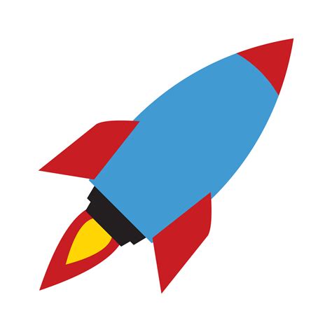 clip art of rocket with cartoon design 5644131 Vector Art at Vecteezy