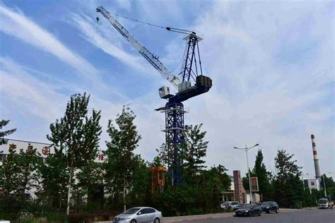 Factory Ton Chinese Self Erecting Luffing Jib Tower Crane Price List