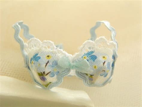 Dollhouse Miniatures Bra With Panties In Scale Lingerie Etsy Uk