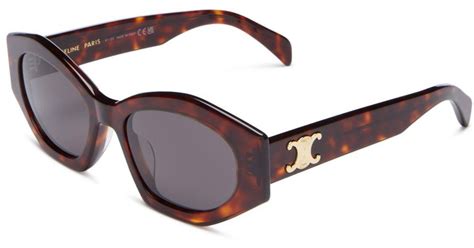 Celine Triomphe Geometric Sunglasses Lyst