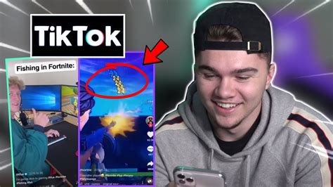 Reacting To The MOST VIRAL FORTNITE TIK TOKS YouTube