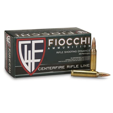 Fiocchi Remington Fmjbt Grain Rounds