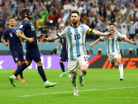 Lionel Messi Breaks Argentina World Cup Goalscoring Record In Semi