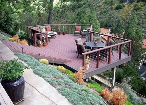 Image result for steep slope landscaping Diseños de casas de campo