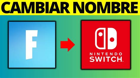 C Mo Cambiar Su Nombre De Usuario De Fortnite En Nintendo Switch Youtube