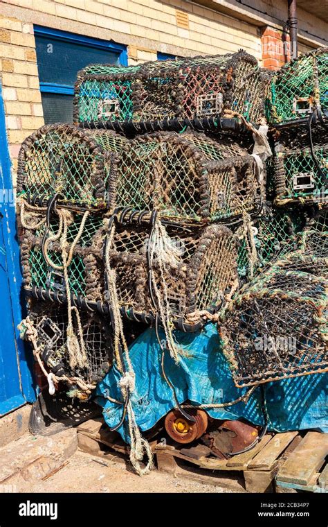 Old Lobster Pots Hi Res Stock Photography And Images Alamy