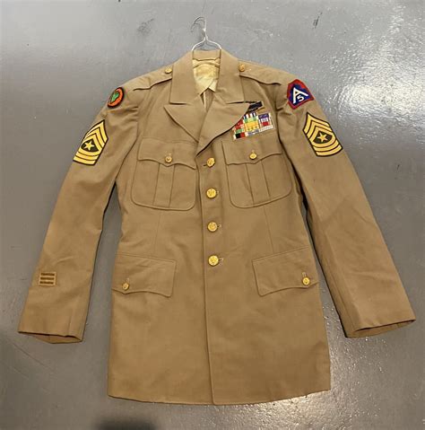 RARE Original WW2 US Army Dress Uniform 5th Army Highly Decorated ...