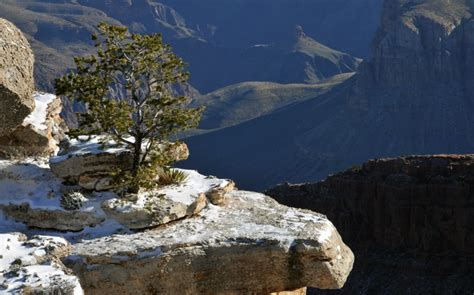 Hiking the Grand Canyon in the Winter.