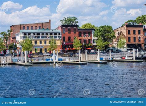 Fells Point/ Canton Waterfront in Baltimore, Maryland Editorial Stock ...