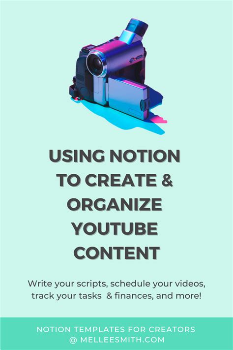 Using notion for youtube content planning – Artofit