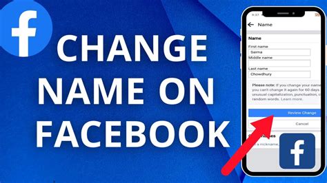 How To Change Name In Facebook How To Change Facebook Profile Name