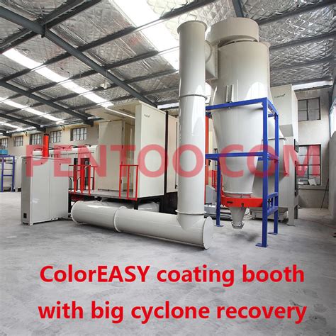 Hot Sell Quick Color Change For Coating Booth With Multi Cyclone