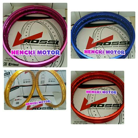 Jual Velg V Rossi Master Wm 140x17 Warna Ungu Biru Kuning Dan Merah