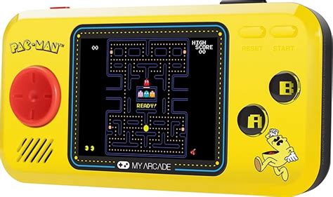 MY ARCADE Pac Man Consola de Juegos portátil Pocket Player 3 Juegos