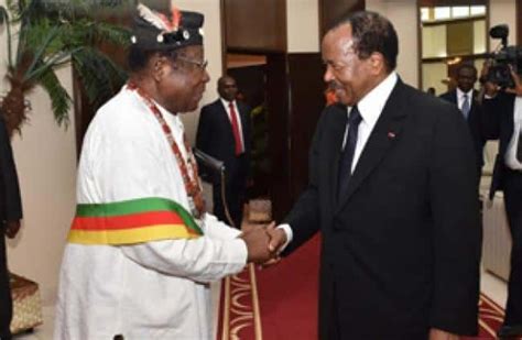 Cameroun Crise Anglophone Fon Mukete Tacle Paul Biya