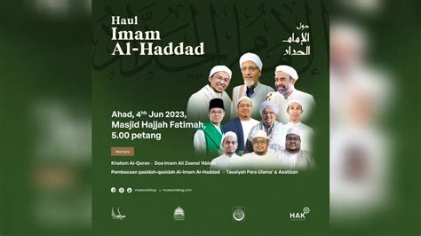 Haul Imam Al Haddad 2023 Youtube