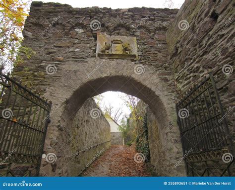 Nassau Castle Burg Nassau In Autumn Stock Image Image Of Seasonal Iron 255893651