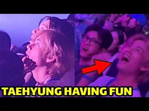 Bts Taehyung Spotted In Bruno Mars Concert With Wooga Squad Bts Rm