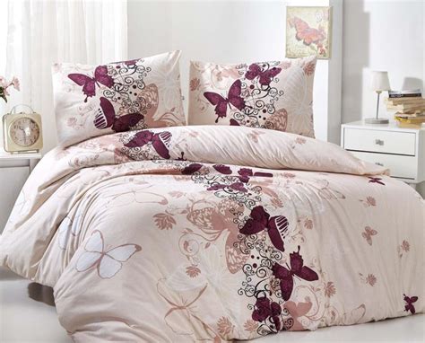 Комплект спално бельо с чаршаф за матрак десен с пеперуди – Dream Big ...