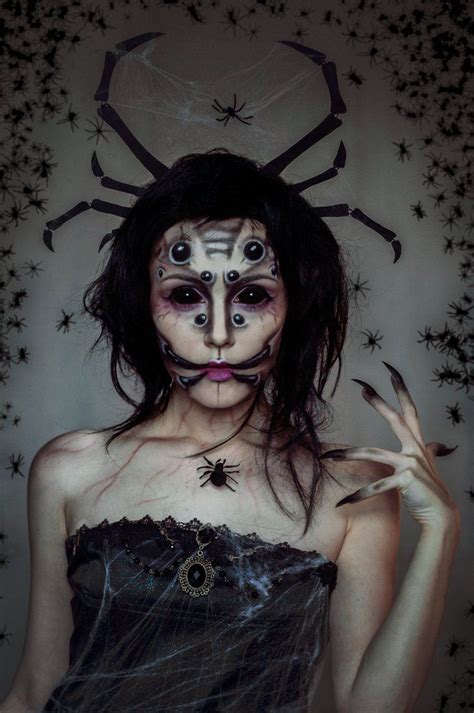 Queen Of Spiders Makeup By Helen Stifler On Deviantart Diy Halloween