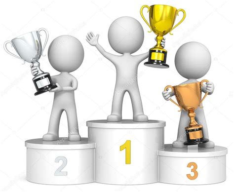 Winners podium. Stock Photo by ©JohanH 75365447