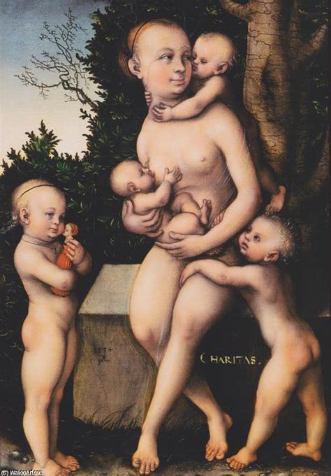 Reproducciones De Bellas Artes Caridad 1534 De Lucas Cranach The Elder