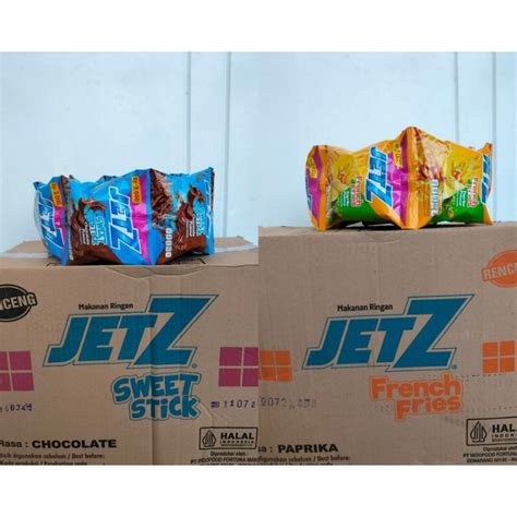 Jual Jetz Coklat French Fries Renceng Isi Pcs Shopee Indonesia