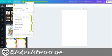 Como Poner Hoja Horizontal En Canva Image To U