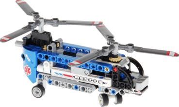 Lego Technic Twin Rotor Helicopter Decotoys