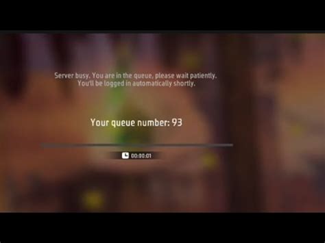 Free Fire Server Busy You Are In The Queue Problem How To Fix Free