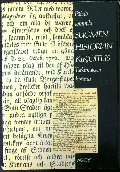 Suomen Historiankirjoitus Tutkimuksen Historia Antikka Net