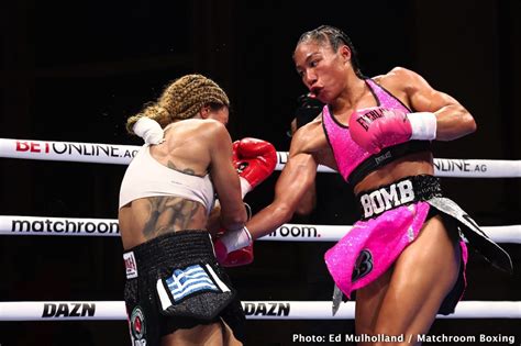 Alycia Baumgardner Ordered To Face WBC Mandatory Delfine Persoon ...