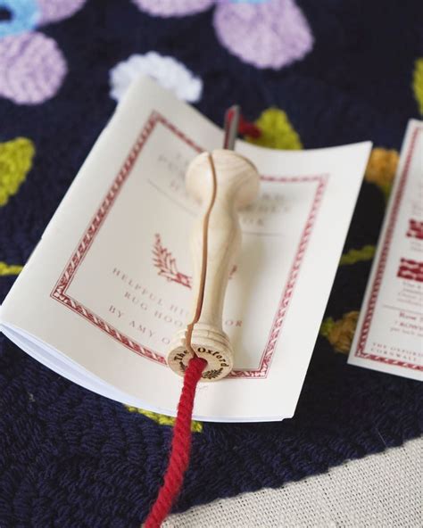 Ковровая игла Oxford punch needle с инструкцией ⦅tatdot.com⦆
