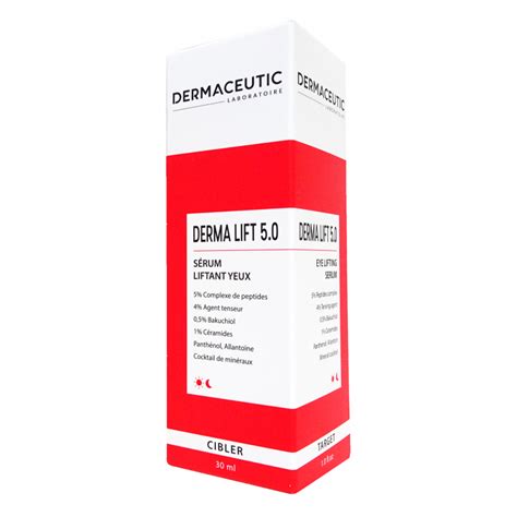 DERMACEUTIC Derma lift 5 0 Sérum liftant yeux 30ml Pharmacie