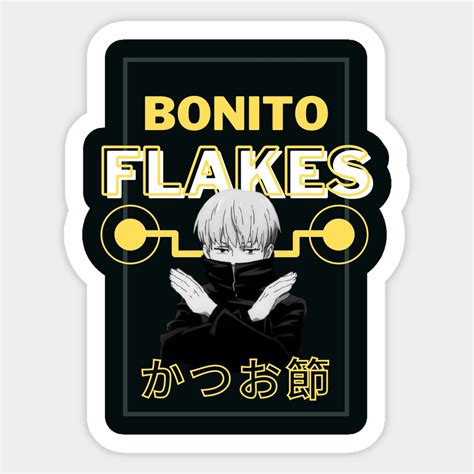 Jujutsu Kaisen Toge Inumaki Bonito Flakes by gummytee | Anime printables, Jujutsu, Stickers